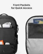 tomtoc 16-Inch Laptop Backpack, 22L Lightweight Daypack, Protective Organized Work Bag for Office, Daily Commute, Weekends & Everyday Carry