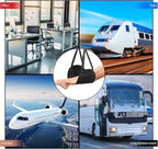 Airplane FootrestAirplane Foot Rest, Portable Travel Foot Hammock, Airplane Accessories, Adjustable Flying Feet Rest for Travel, for Long Flight Bus Train Office