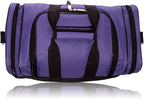 DALIX 17" Blank Duffle Bag Duffel Bag Travel Size Sports Durable Gym Bag