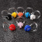 8 Pieces Silicone Swimming Nose Clip, Waterproof Silica Gel Surfing Nose Plug Protector Soft Latex Plugs for Kids and Adults (8 Colors)