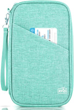 Passport Holder Family, Women Rfid Blocking Passport Wallet, Travel Essentials Premium Wallets, Waterproof Passport Holders Bag for Men Traveling, Travel Document Organizer Credit Cards Case