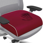SweetSlubr Seat Cushion for Tailbone Pain Relief, Office Chair Cushion, Memory Foam Large Chair Cushion with Non-Slip Cover for Soft Support at Office Chair, Car Seat, Airplane Red/X-Large
