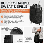 MAGBAG™ Magnetic Gym Bag for Men & Women – Strong Magnet Water Bottle Holder Sling with Phone Pocket, Water-Resistant Crossbody Tote for Gym, Travel & Workouts – Fits 20–40oz Bottles