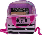 AI ACCESSORY INNOVATIONS Gabby’s Doll House 12” Mini Backpack for girls, Flip Sequin School Bag for Preschool, Pandy Paws Flap Pocket w/3D Ears