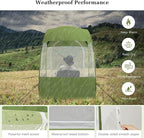 Raynesys Sports Tent, Portable & Foldable Pop Up Tents Shelter with Carry Bag, Instant Weather Proof Clear View Bubble Tent for Fishing, Camping, Watching Sports Events