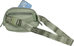 Crocs Classic Belt Waist Bag, Customizable Fanny Pack, Personalize with Jibbitz Charms, Cargo, One Size