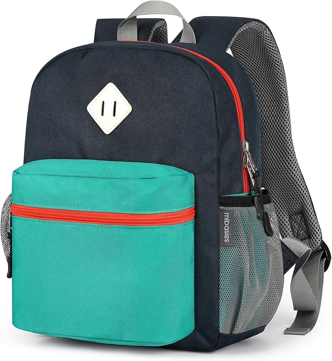 mibasies Toddler Backpack for Boys 2-4: Preschool Backpacks for Boys - Cute Kids Backpack
