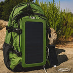 Outdoor Tech - Mountaineer Solar Backpack - Rugged 40L Outdoor Backpack with Flexible and Detachable 6.5W Solar Panel for Charging