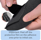 Neck Travel Pillows for Airplanes Memory Foam Neck Comfort Pillow Compact Ergonomic Design Sleeping Essentials for Long Flights Car Rides and Home Use (Black)