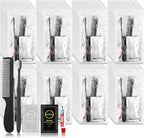 Toiletry Kits Disposable Travel Size Personal Hygiene Kits for Homeless Care Package Supplies in Bulk Toiletries Set Essential Women Men Hotel Guest Charity,Camping,Travel, Apartment 5 in 1(40 Pack)