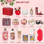 Gifts for Women - 36Pcs Rose Bath and Body Gift Set, Spa Gift Set for Women, Beauty Care Kit | Gift for Christmas, Birthday, Mothers Day, Valentines Day Gifts for Her Wife Perfect for Travel