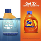 Tide Liquid Laundry Detergent, Original, 96 Loads 138 Fl Oz