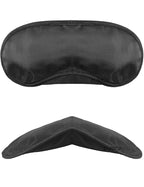 Eye Mask Sleep Masks Sleeping Mask Blindfold Eye Cover Team Building Games Party with Nose Pad and Adjustable Strap for Women Men Kids 4 Layers Black (150 Pack)