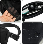 Amazerbst Belt Bag, Fanny Pack, Everywhere Belt Bag,40 Inch Adjustable Strap, for Women and Men,Waterproof