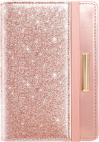 Travel Passport Holder Cover RFID Blocking Cute Slim Passport Wallet for Women