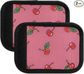 Red Apples Luggage Handle Wrap for Suitcase Luggage Tags Handle Covers Identifiers Soft Decorations Travel Accessories 2 Pack