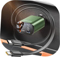SUPERONE 5 in 1 Retractable Car Charger with Dual Type C Cables, 90W Fast Charging USB C Car Accessories Adapter for iPhone 17/16/15/14/13/12, iPad, Galaxy, Pixel