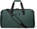 Halfday Convertible 2-in-1 Garment Duffel Weekender Bag 45L: Wrinkle-Free Travel (Hanging Suit Compartment, Shoe Pockets, Trolley Sleeve), Durable & Water-Resistant Carry-on, Hunter