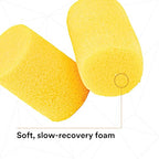 3M Ear Plugs, E-A-R Classic 312-1201, 200 Pairs of Disposable Earplugs, 1 Pair/Poly Bag, Uncorded, Noise Reduction Rating 29 dB NRR, Foam, Regular Size, Roll Down, Compliant with ANSI/ASA S12.71-2018