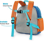 STEAMEDBUN Toddler Backpack for Boys 2-4: Kids Backpack Boys Girls - Preschool Kindergarten Daycare Backpacks - 12 inch
