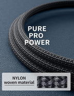 USB C to USB C Cable 10FT, 2Pack USB C Charger Cable, Long Type C Fast Charging Cable Nylon Braided USBC Charger Cord Compatible with iPhone 17/16/15/Pro/Plus/Pro Max/Samsung Galaxy S23/LG and More