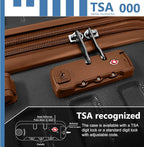 6 Piece Luggage Sets with Bags, Lightweight Expandable Checked Luggage Sets, Hardshell ABS Spinner Wheels Carry on Suitcase with TSA Lock, for Travel, Women Men (Black Brown, 18/20/24/28inch+2bags)