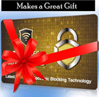 SaiTech IT 5 Pack RFID Blocking Card, Protector for Entire Wallet, Purse, and Debit Credit Cards from NFC Contactless Theft for Men & Women - PL Golden