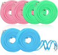 6 Pack Travel Portable Clothesline 16.4 ft Clothes Hanging Rope for Drying Adjustable Nylon Camping Clothesline for Indoor Outdoor Laundry Camping Home