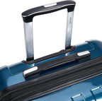 DELSEY PARIS Helium Aero Hardside Expandable Luggage with Spinner Wheels, Teal, Carry-On Plus 21 Inch