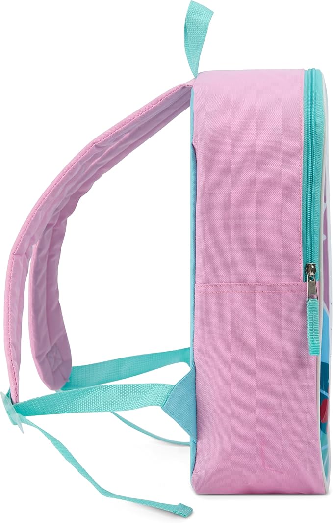 Disney Lilo and Stitch Backpack for Kids - Cute & Durable Kids Backpack for Girls with Padded Straps & Zip Compartment - Ideal Toddler Bookbag for School & Travel - 15”