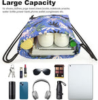 HOLYLUCK Drawstring Backpack Bag Sport Gym Sackpack
