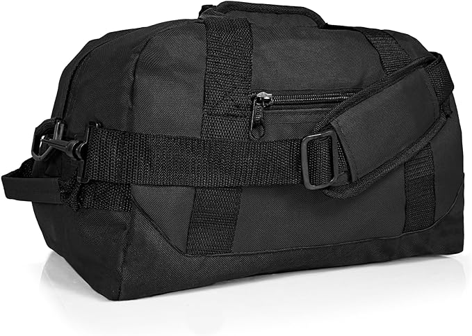 DALIX 14" Small Duffle Bag Two Toned Gym Travel Bag