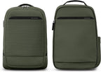 Samsonite Paralux 2-in-1 Travel Backpack, Converts into Main Bag + Go Bag, Lay-Flat Packing, StackIt™ Strap, Laptop Sleeve & Integrated AirTag™ Holder - Business & Adventure Travel Bag - Olive