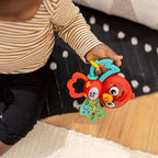 Baby Einstein Roxys Bright Flight Musical Baby Toy & Teether, Plays Real Bird Sounds with 10+ Melodies, Multisensory, Ages 3 Months and Up