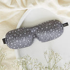 Bucky 40 Blinks No Pressure Printed Eye Mask for Travel & Sleep, Snowflakes, One Size