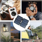 Folding Solar Charger – 40W 18V ETFE Panel, Portable Outdoor Phone Power Bank | Lightweight Compact Design, Efficient Solar Energy Collection for Camping Hiking Travel