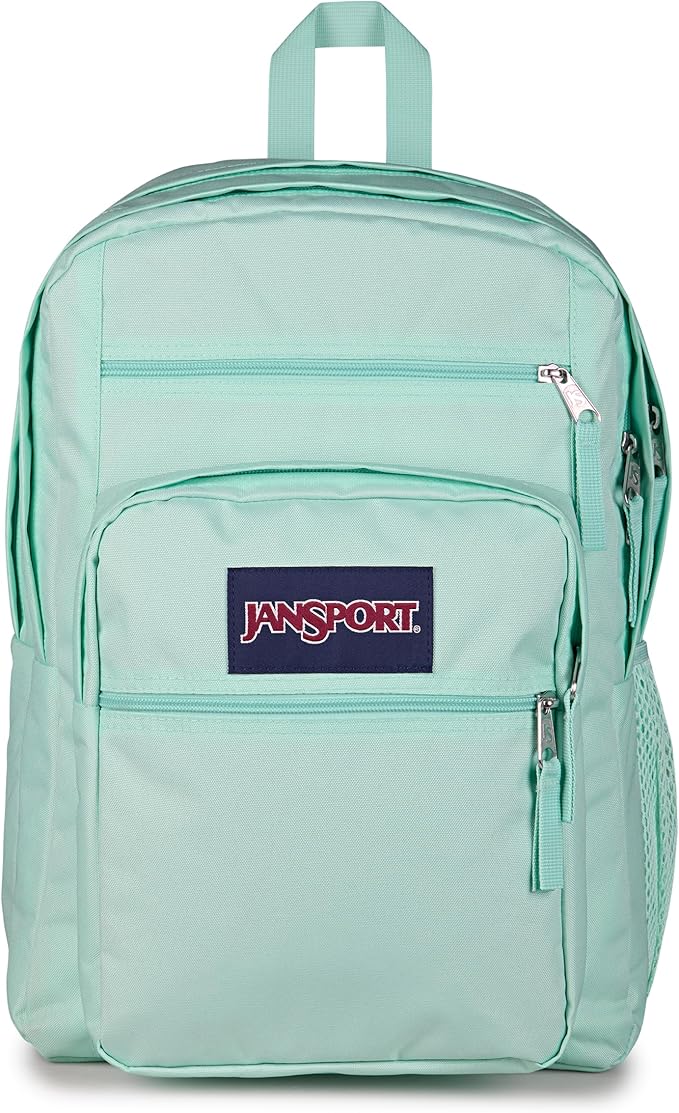JanSport Laptop Backpack - Computer Bag with 2 Compartments, Ergonomic Shoulder Straps, 15” Laptop Sleeve, Haul Handle - Magic Mint