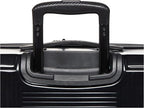 American Tourister Stratum XLT Expandable Hardside Luggage with Spinner Wheels, Jet Black, Checked-Large 28-Inch