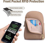 INICAT RFID Blocking Sling Bag, Anti Theft Crossbody Bag for Women, Travel Fanny Pack Style Purse, Vegan Leather