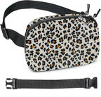Mini Belt Bag for Women, RFID Small Fanny Pack, Womens Fashion Waist Packs with Extender Strap, Crossbody Bum Bags