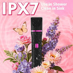 Bikini Trimmer for Women - Waterproof Wet & Dry Electric Foil Shaver for Private Area, Rechargeable Dock, Painless Smooth Shaving & Trimming of The Body, Face, Underarm, Legs, Tiktok Trend Items