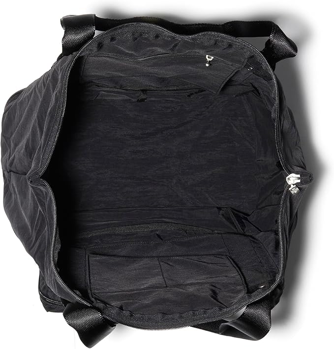 Baggallini Carryall Expandable Lightweight Travel Tote 22" Packable Folding Compact Nylon Washable Weekender w/Luggage Sleeve