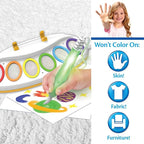 Crayola Color Wonder Magic Light Brush, Mess Free Painting Station for Kids, Gift for Kids, Learning Toddler Activity Toy, Ages 3+