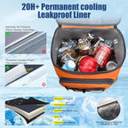 Backpack Cooler Insulated Leak Proof, Lightweight Soft Sided Cooler Backpack for Men Women, Waterproof Beach Cooler Bag Lunch Backpack for Camping Hiking Picnic Fishing Travel Outdoor