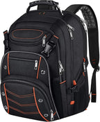 VECKUSON 18.4 Laptop Backpack for Men, 55L Extra Large Gaming Laptops Backpack,TSA Friendly Flight Approved and RFID Anti-Theft Pocket