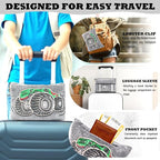 Truck Travel Blanket Pillow, Travel Blanket Airplane Compact with Bag, Pillow Blanket for Kids, Airplane Blanket for Long Flights, Plane & Car Travel Essentials, Glow in The Dark, Camping Outdoor