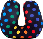 Travelers Club 5 Piece Kids' Luggage Set, Black Polkadot