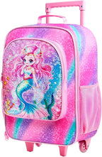 KLFVB Kids Luggage for Boys Girls, Cute Rolling Wheels Suitcase for Toddler, Children Travel Carry on Suitcase