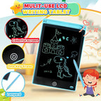 12PC Sensory Travel Toys Pack for Toddler 3 4 5 Year Old Quiet Airplane Travel Activities Essential with Icd Writing Tablet Suction Cup Color Sorting Toy for Kid ADHD Autistic Fidget Gift