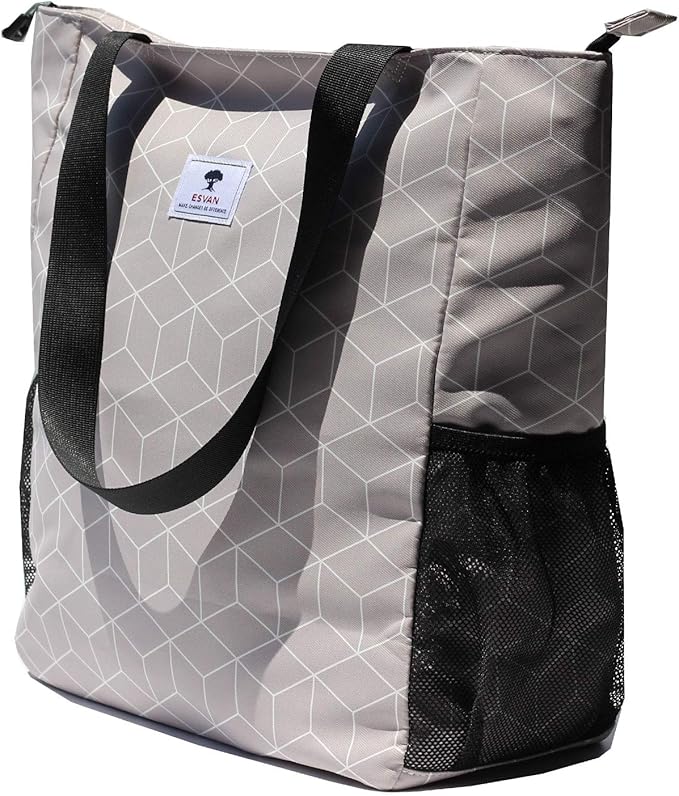 Original Floral Water Resistant Large Tote Bag Shoulder Bag for Gym Beach Travel Daily Bags Upgraded